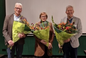 Afscheid Piet, Marianne, Willem